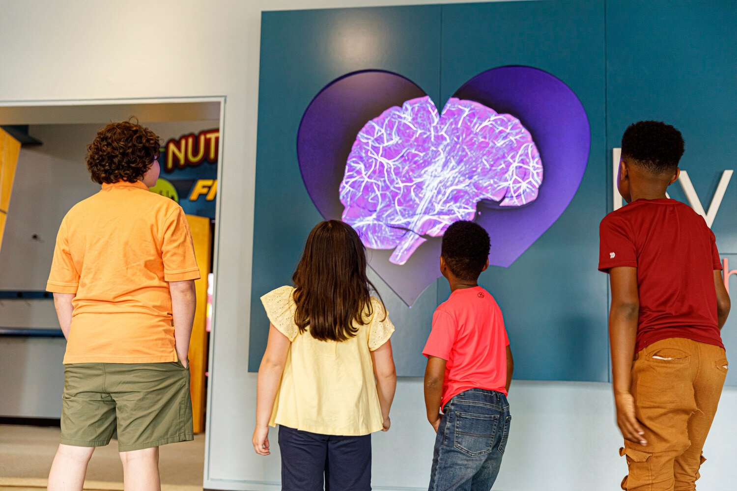 Byrnes Health Education Center Heart LED