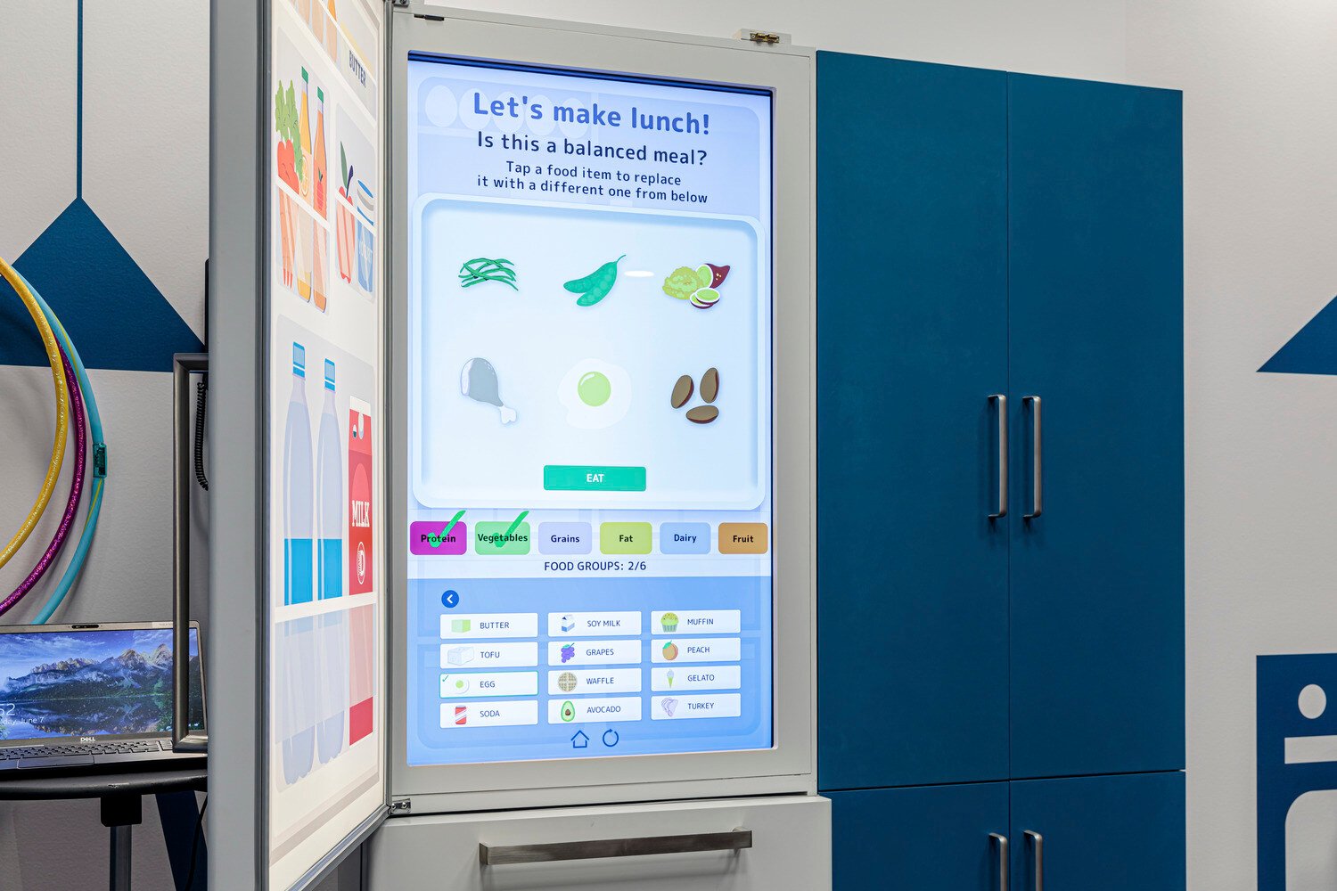 Byrnes Health Education Center LED Fridge